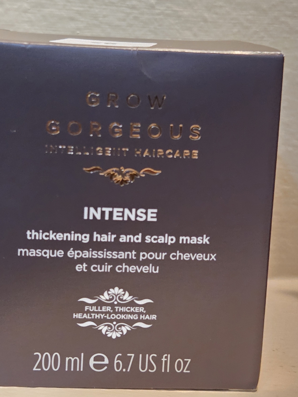 Grow Gorgeous Intense Thickening Hair & Scalp Mask 200ml 6.7 fl oz New in Box